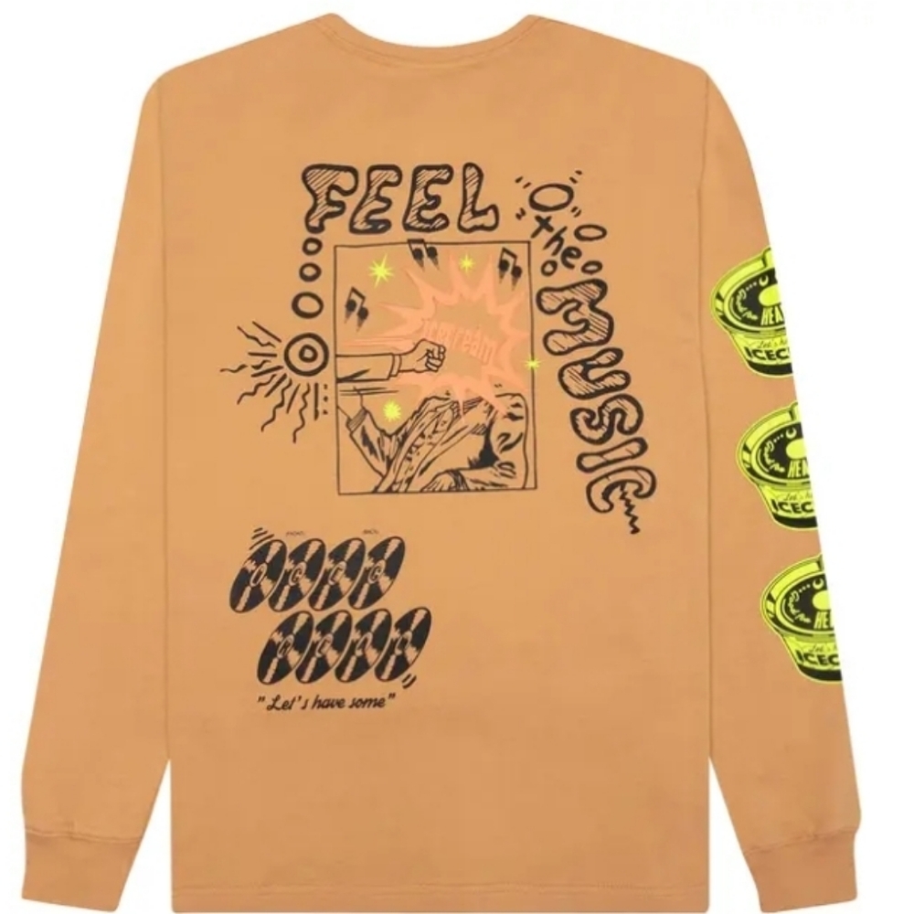 Icecream Cup‎ Or Cone Long-Sleeve Knit 'Doe'. Size M